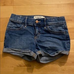 Abercrombie Girls Short Jeans Sz 7/8